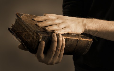 Hands & Book
